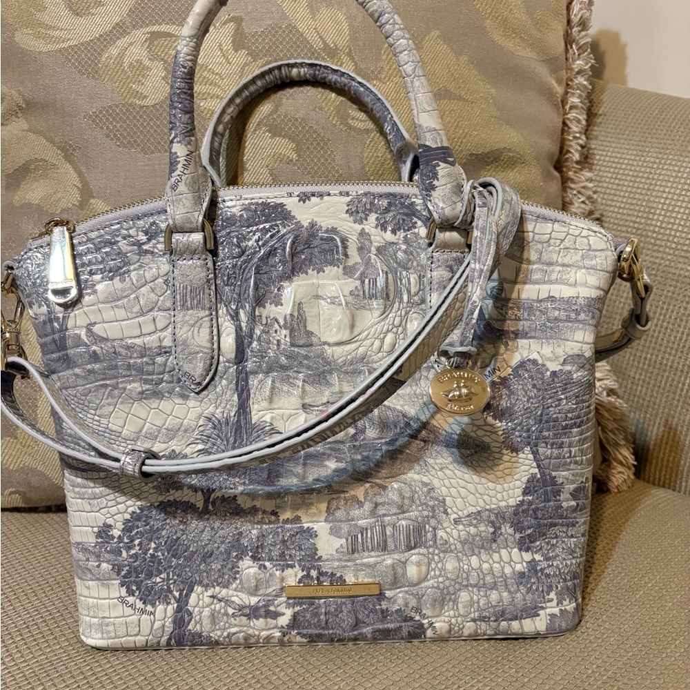 Brahmin Duxbury Satchel - Mindful Garden